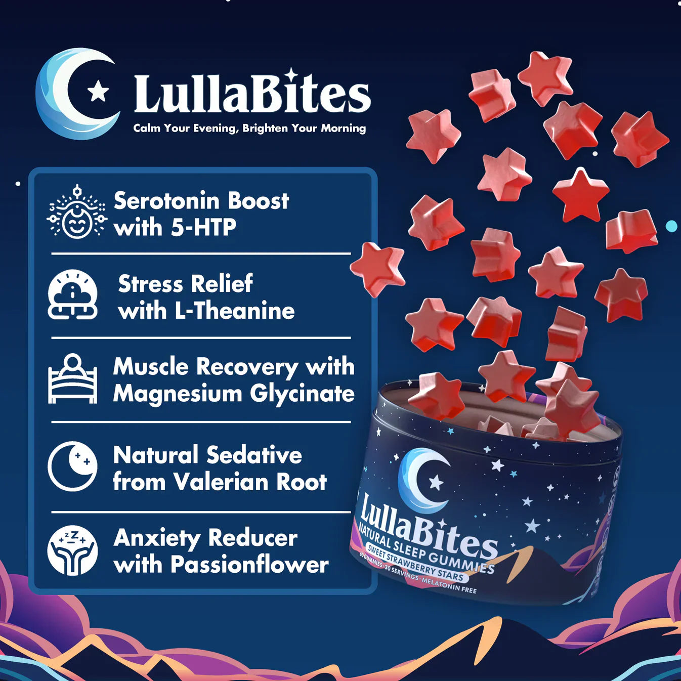 Lullabites™️ Viral Sleep Gummies (Limited Time Offer)